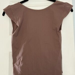 Free People Dusty Rose Muscle Tee